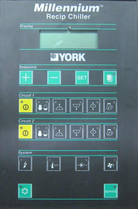 York vezérlő